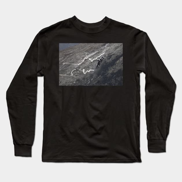 F15 Mach Loop Long Sleeve T-Shirt by aviationart